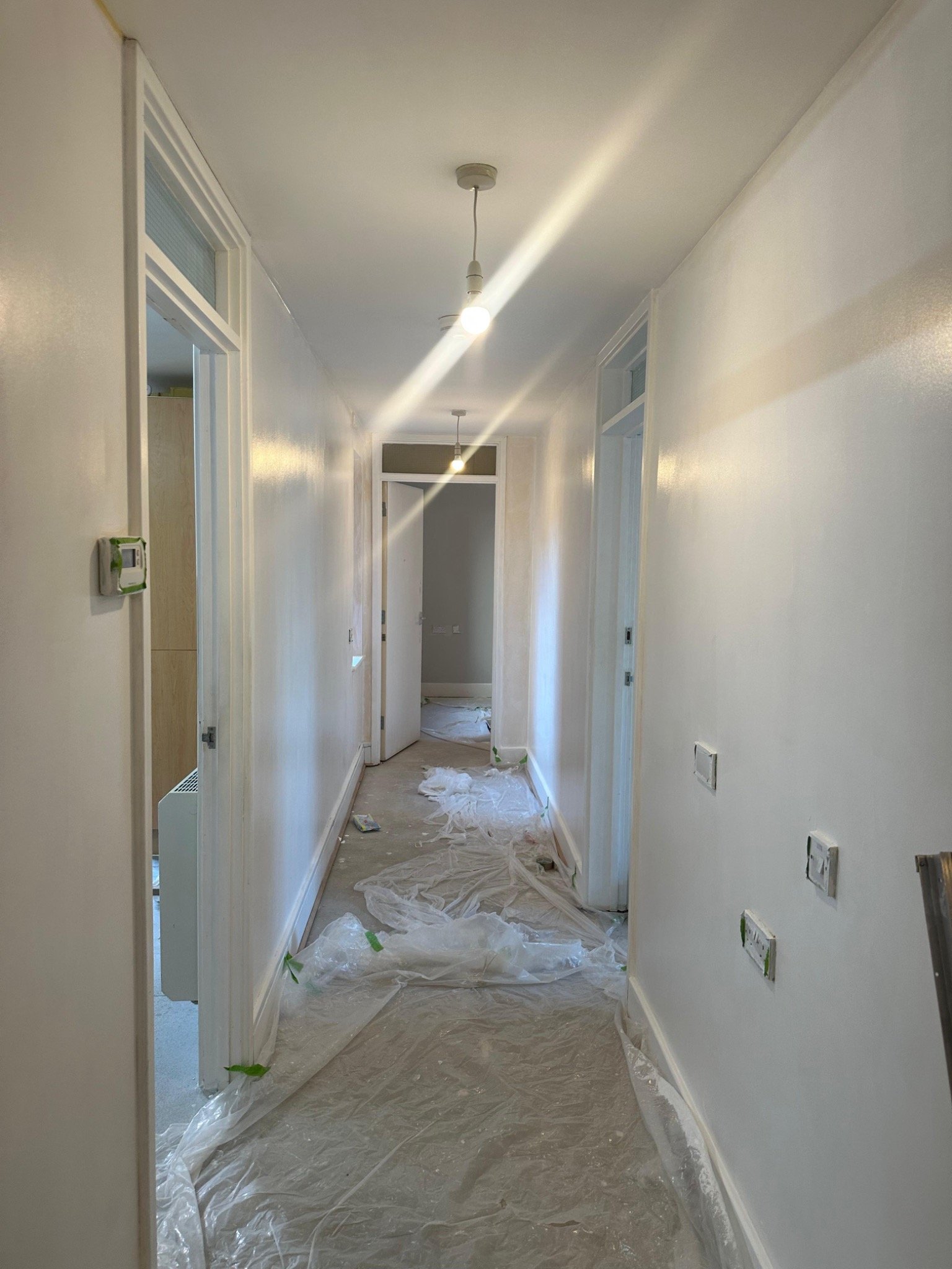 Bedroom in neutral colour